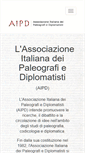 Mobile Screenshot of paleografi-diplomatisti.org